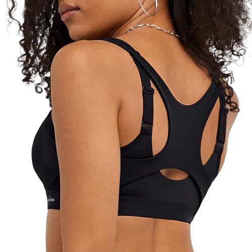Champion Women's Motion Control Zip High-Impact Sports Bra for Women