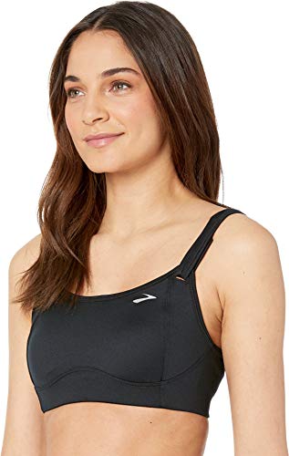Brooks Fiona Medium-Impact Adjustable Sports Bra (B-DD) for Fitness Enthusiasts | Workout Comfort and Support | Bras