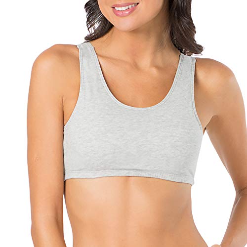 Fruit of the Loom Women's Built Up Tank Style Sports Bra Value Pack + Comfort + Athletic Performance + Versatile Fitness