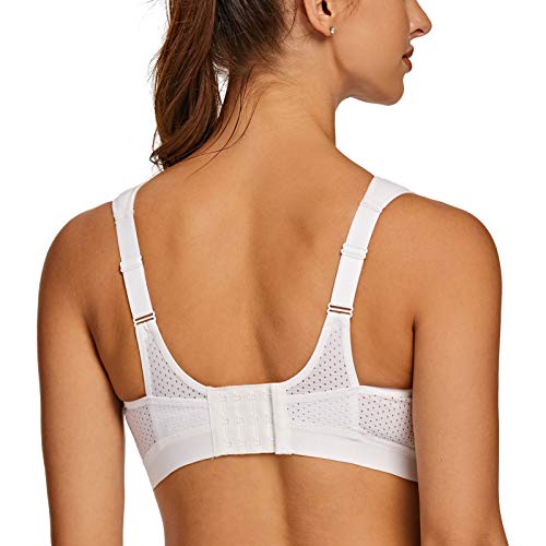 AGONVIN Plus Size Women's High Impact Support Wirefree Bounce Control Sports Bra
| AGONVIN Women's High Impact Support