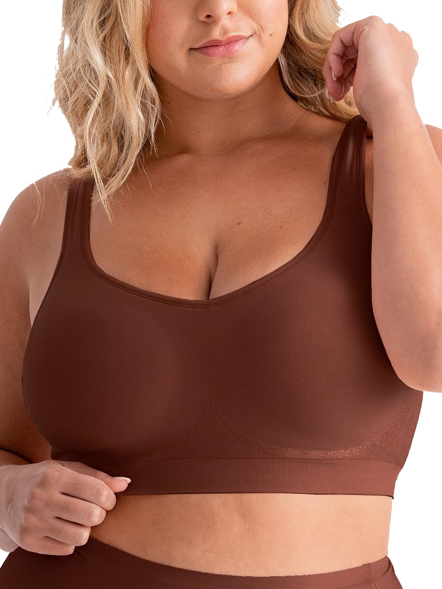  Women's Wireless Push Up Bra for Plus Size - SHAPERMINT
| Women's No Underwire Bralette - SHAPERMINT Plus Size
| Women'