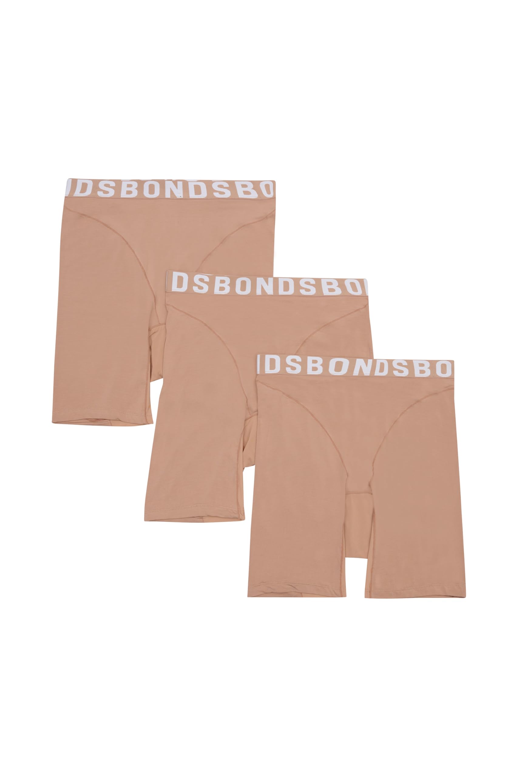 Bonds Anti Chafe Boxer Briefs Pack for Women - Viscose/Bamboo Comfort Underwear - 3-Pack
| Bonds Chafe Off Women's Boxe