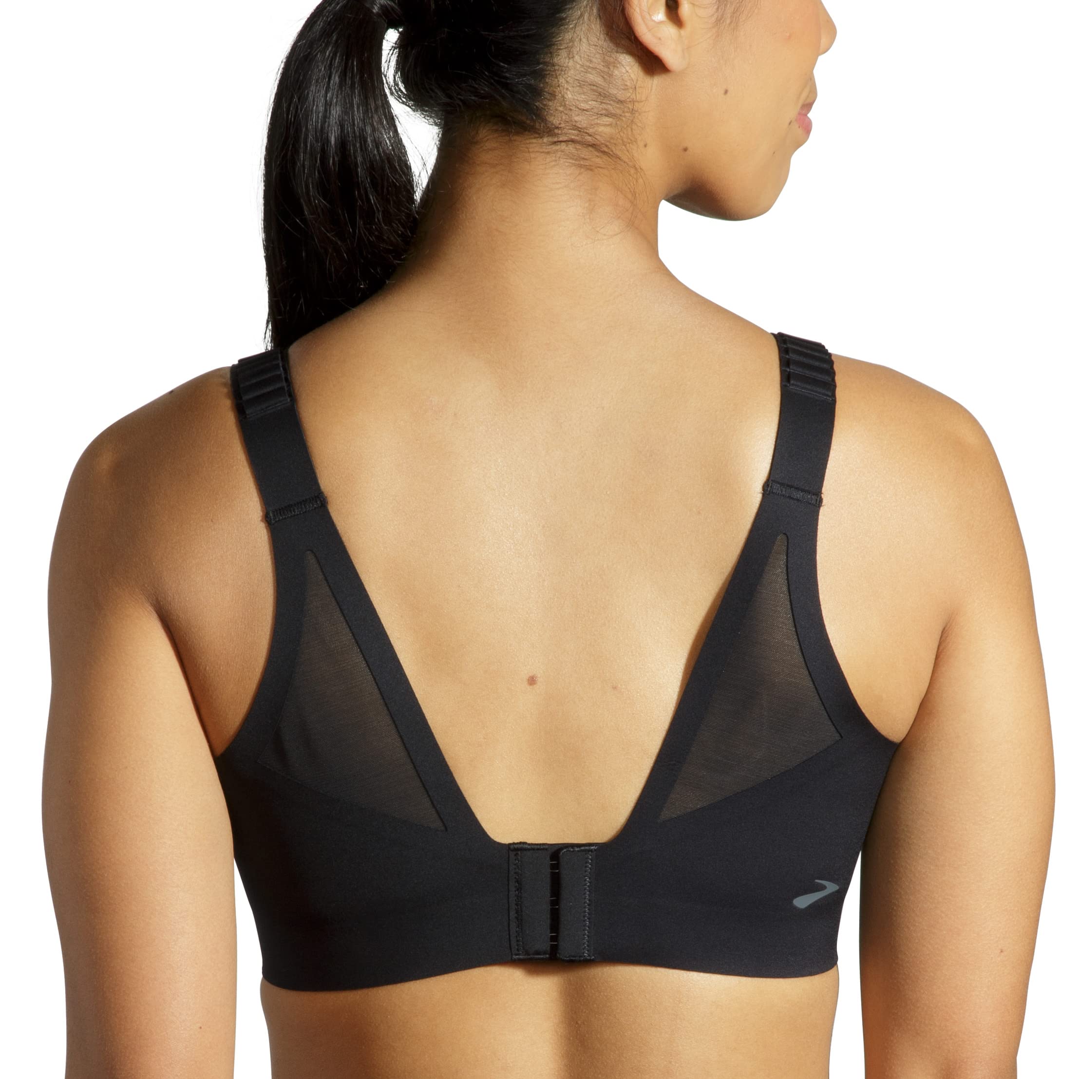Brooks Women's Scoopback |0 Sports Bra for Maximum Support High Impact Running Workouts & Sports